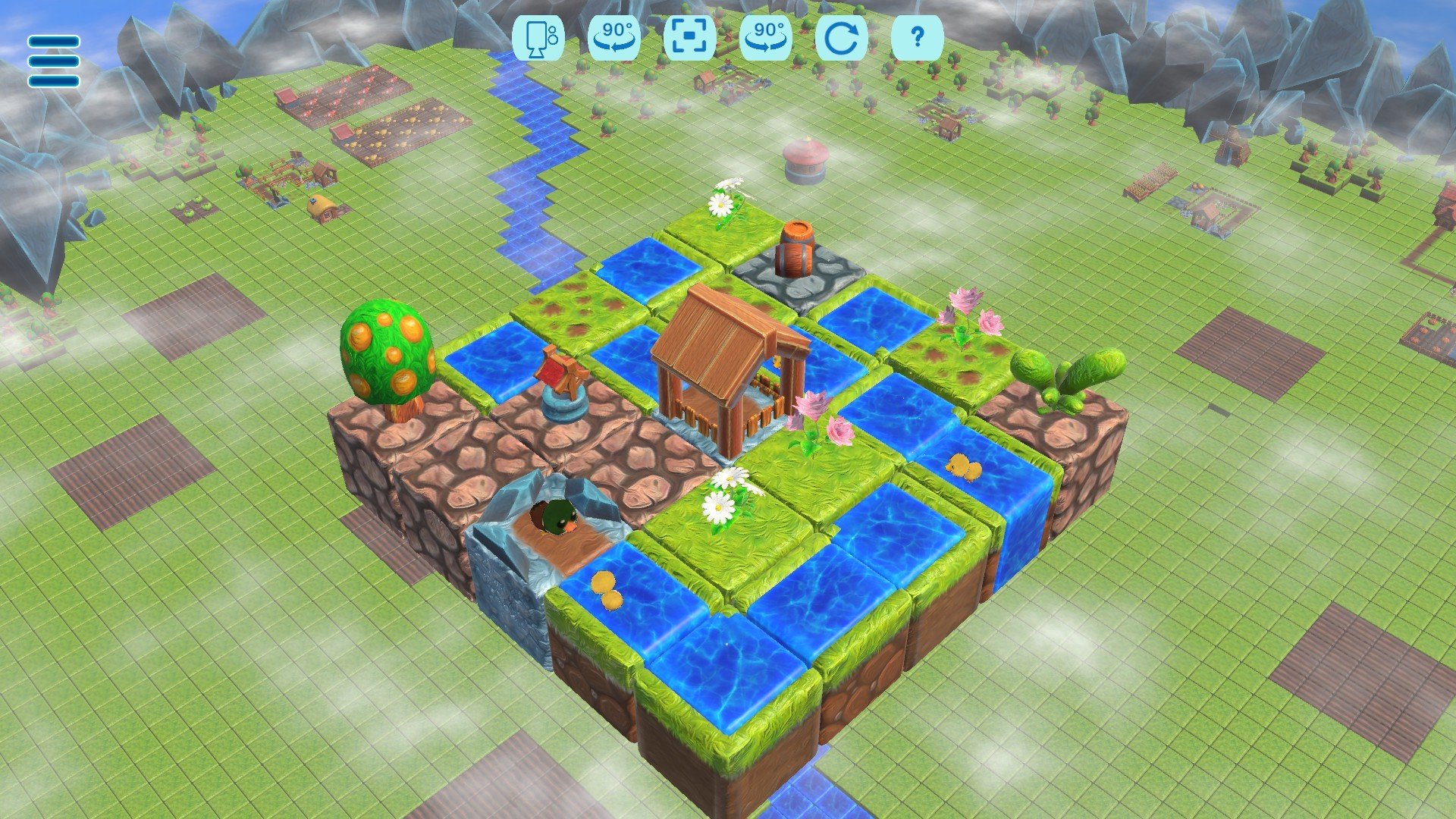 Floating Farmer - Logic Puzzle