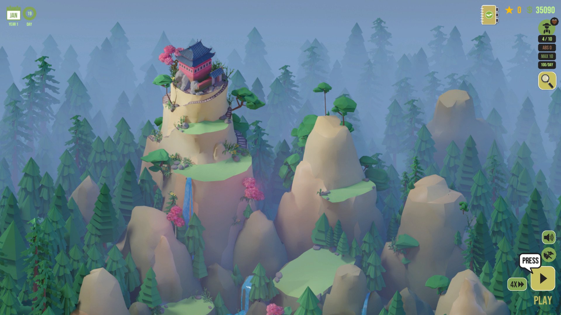 Two Leaves and a bud - Tea Garden Simulator