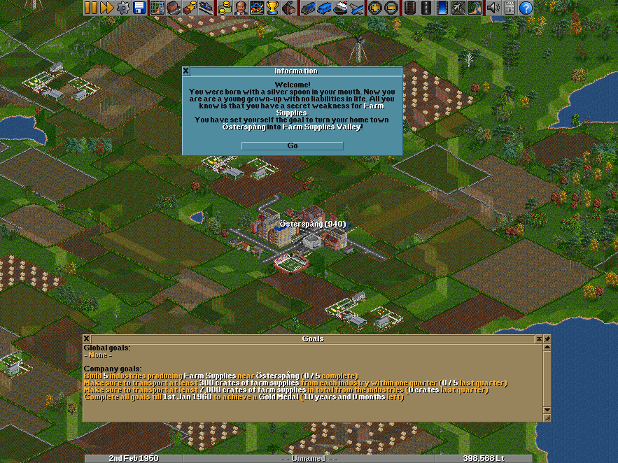 Open Transport Tycoon Deluxe (OpenTTD)