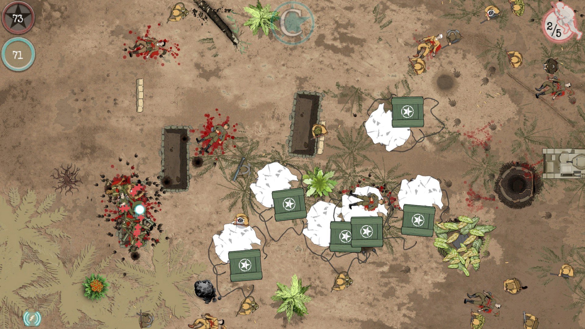 skirmish-line