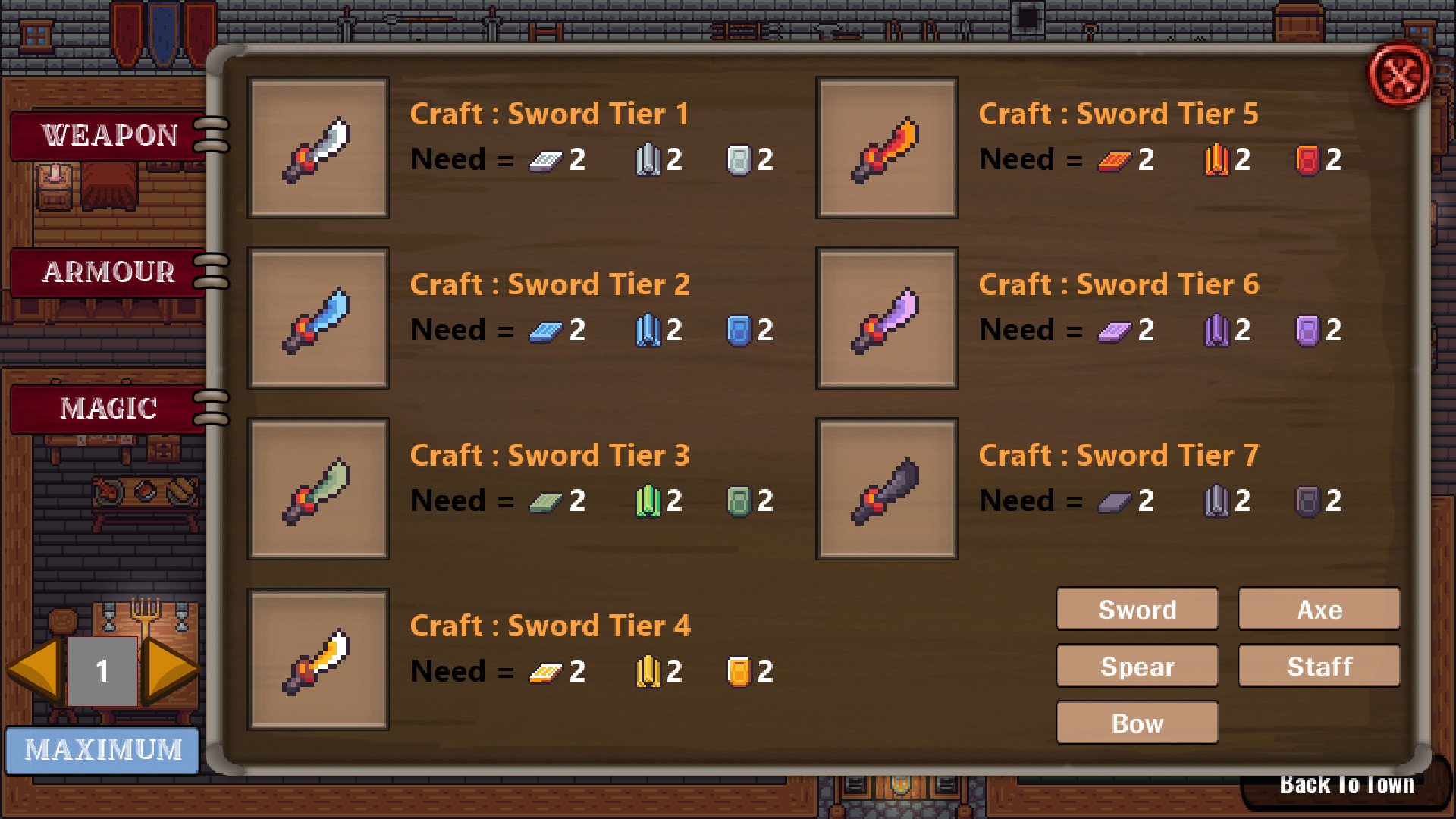 Crafting Town