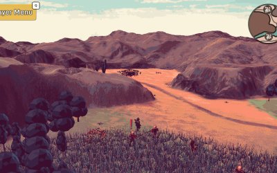 Bright Red Skies