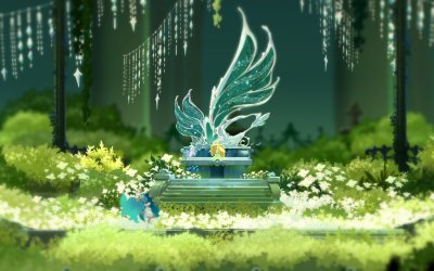 Glimmer in Mirror