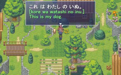 Learn Japanese RPG: Hiragana Forbidden Speech
