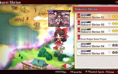 Touhou Danmaku Kagura Phantasia Lost