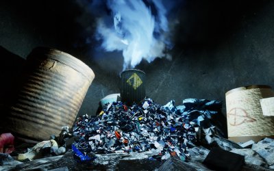A Simple Garbage Sorting Game
