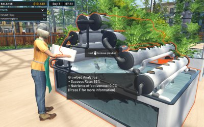 Hydroponics Farm and Store Simulator