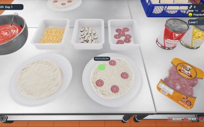Road Food Simulator