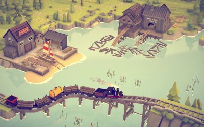 Islands and Trains