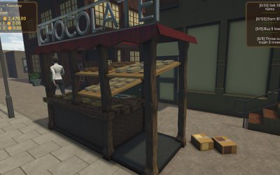 Choco Kiosk Simulator