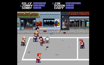 Double Dragon Dodgeball