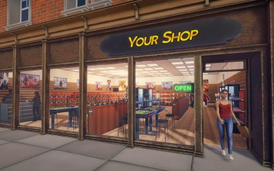 Tabletop Game Shop Simulator