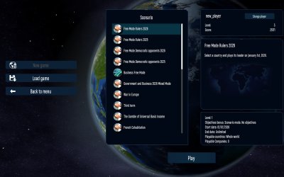 Geo-Political Simulator 2026 Edition