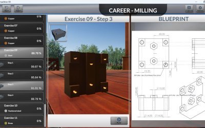 Milling Machine Simulator 3D