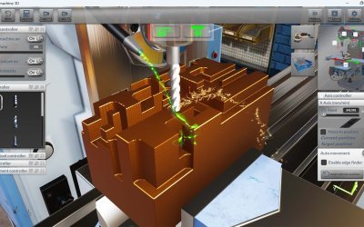 Milling Machine Simulator 3D