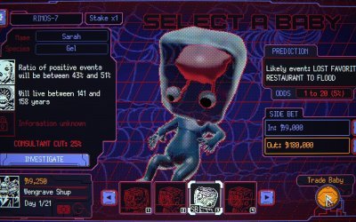 Space Warlord Baby Trading Simulator