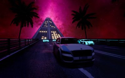 Synthwave Burnout