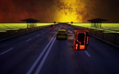 Synthwave Burnout