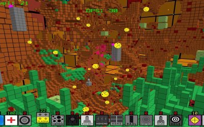Fractal Block World
