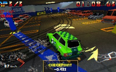 Parking Garage Rally Circuit