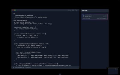 Yet Another Incremental Game (but this time about coding)