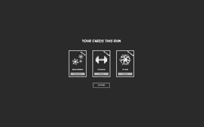 Don't Freeze: A Winter Card Survival