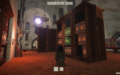 Monk Took Book
