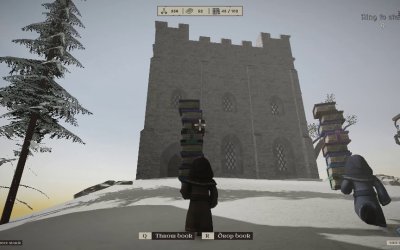 Monk Took Book