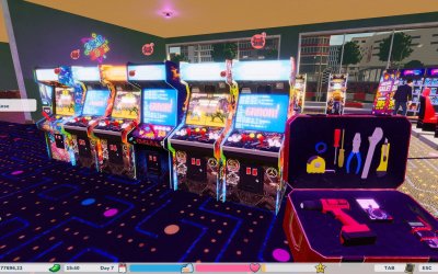 Retro Arcade Shop Simulator