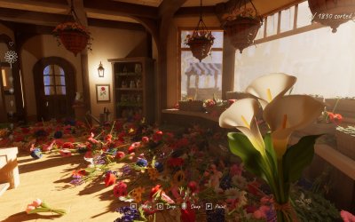 Tidy Up the Flower Shop